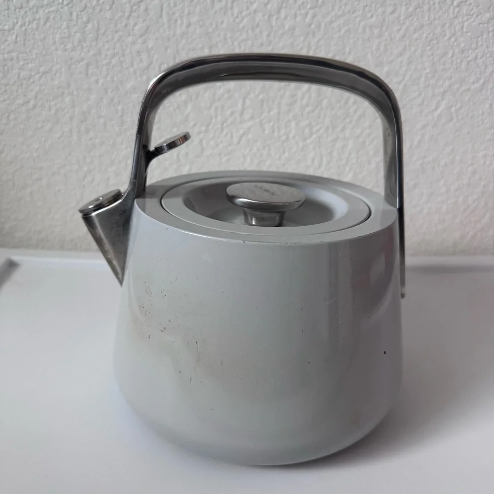 Caraway Whistling Tea Kettle Gray - Picture 1 of 6